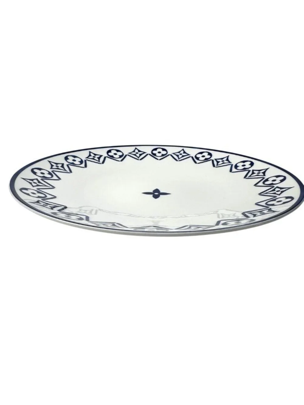 Louis Vuitton LV Monogram Flower Tile Dinner Plate